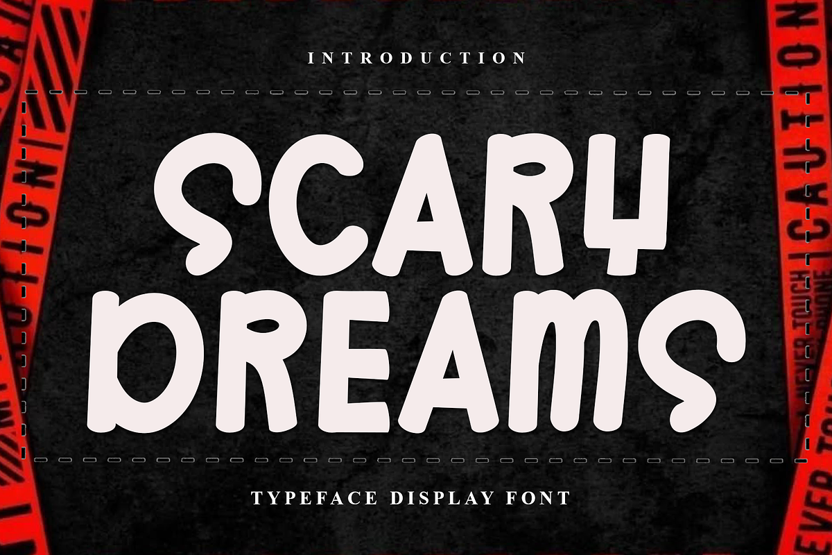 ScaryDreams, a Script Font by InermediaSTUDIO (Photo 1 of 8)