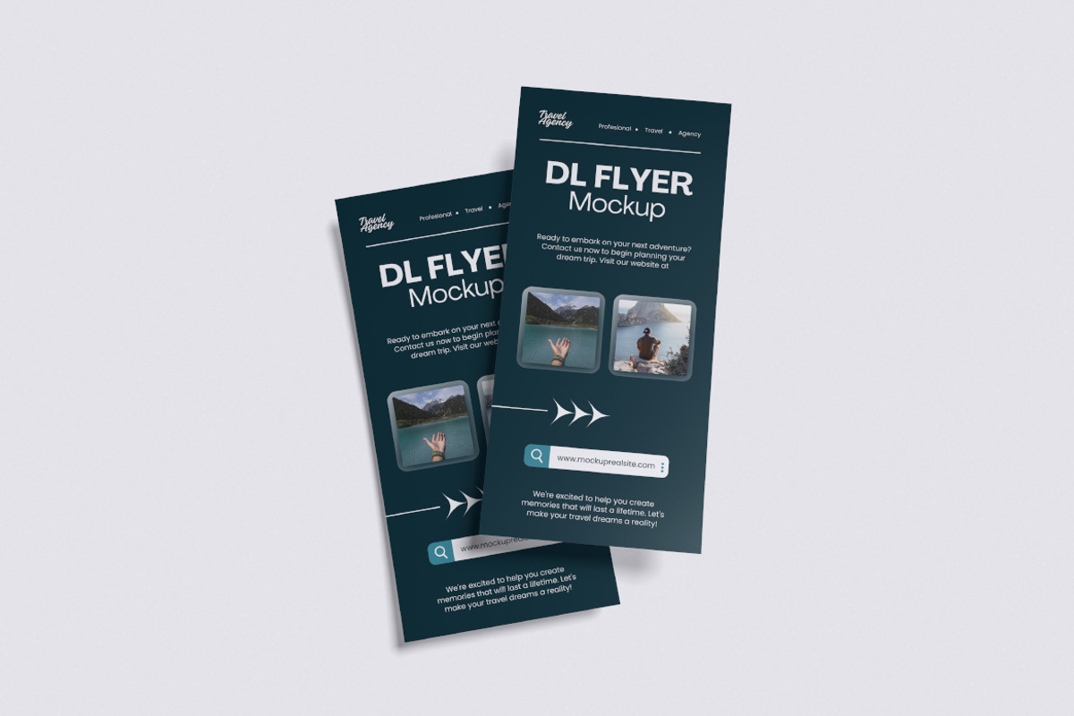 DL FLYER MOCKUP, a Product Mockup by xavier_studio (Photo 2 of 5)