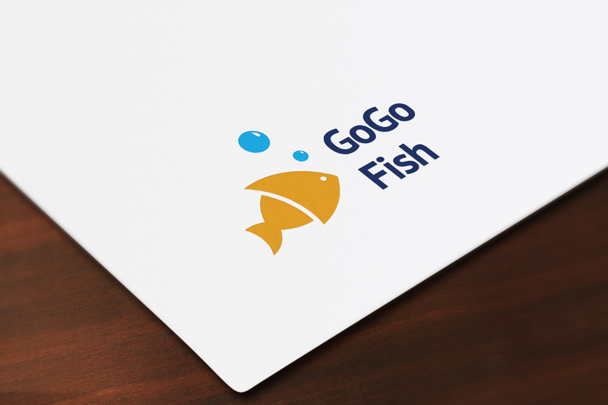 GoGo Fish | Vector Logo, a Branding & Logo Template by HMX23 (Photo 2 of 2)