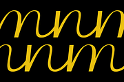 Hellcat - Groovy Retro Script, a Font by Press & Pen (Thumbnail 4 of 8)