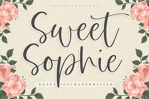 Sweet Shopie - Handwritten Font