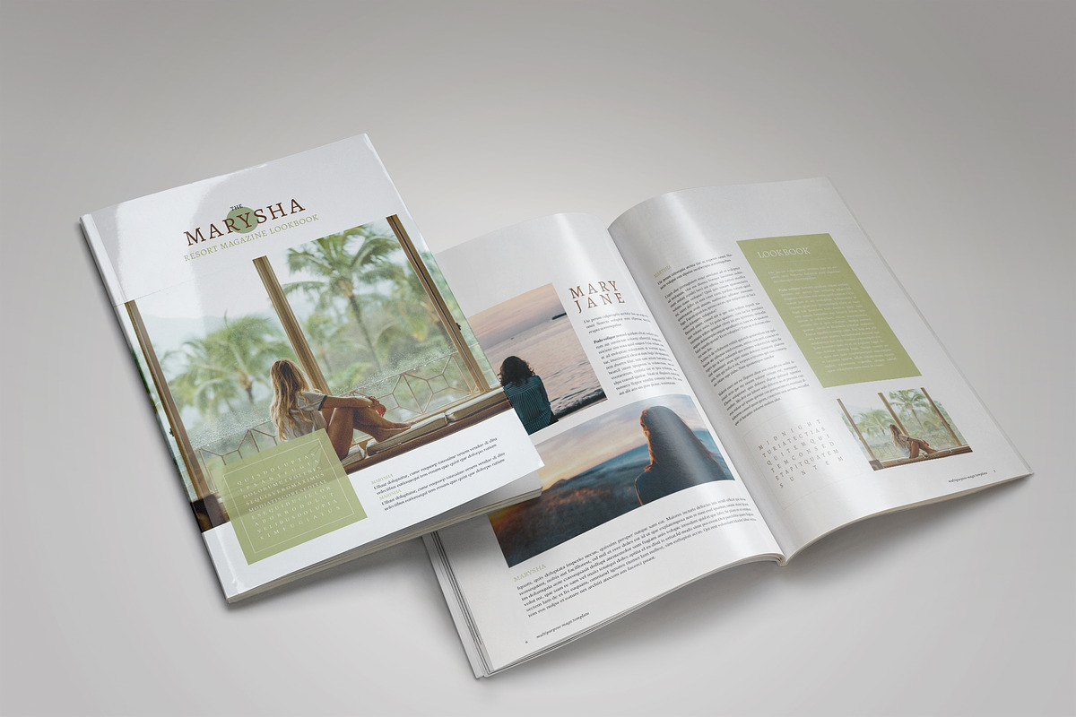 Multipurpose Resort Magz Template, a Magazine Template by rudiSasori (Photo 1 of 12)