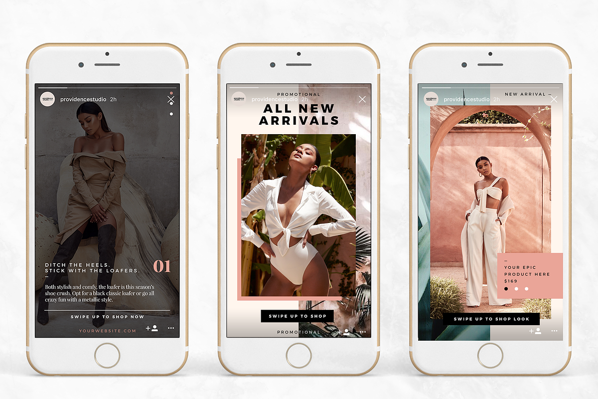 Fashion Promo IG Stories Pack, a Social Media Template by Providence Studio (Photo 2 of 7)