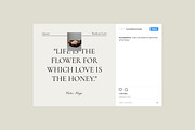 CANVA PS Instagram Templates Posts, a Social Media Template by Love Radiation Studio (Thumbnail 8 of 16)