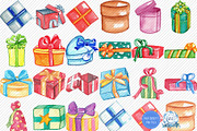 42 Gift Box Bundle PNG Clipart, an Illustration by LilyBoo Clipart (Thumbnail 2 of 3)