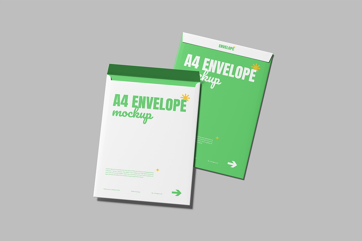 A4 Envelope Mockup, a Product Mockup by Amigos__46 (Photo 4 of 5)