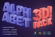 Alphabet 3D, a Templates & Theme by Dope Design (Thumbnail 1 of 6)