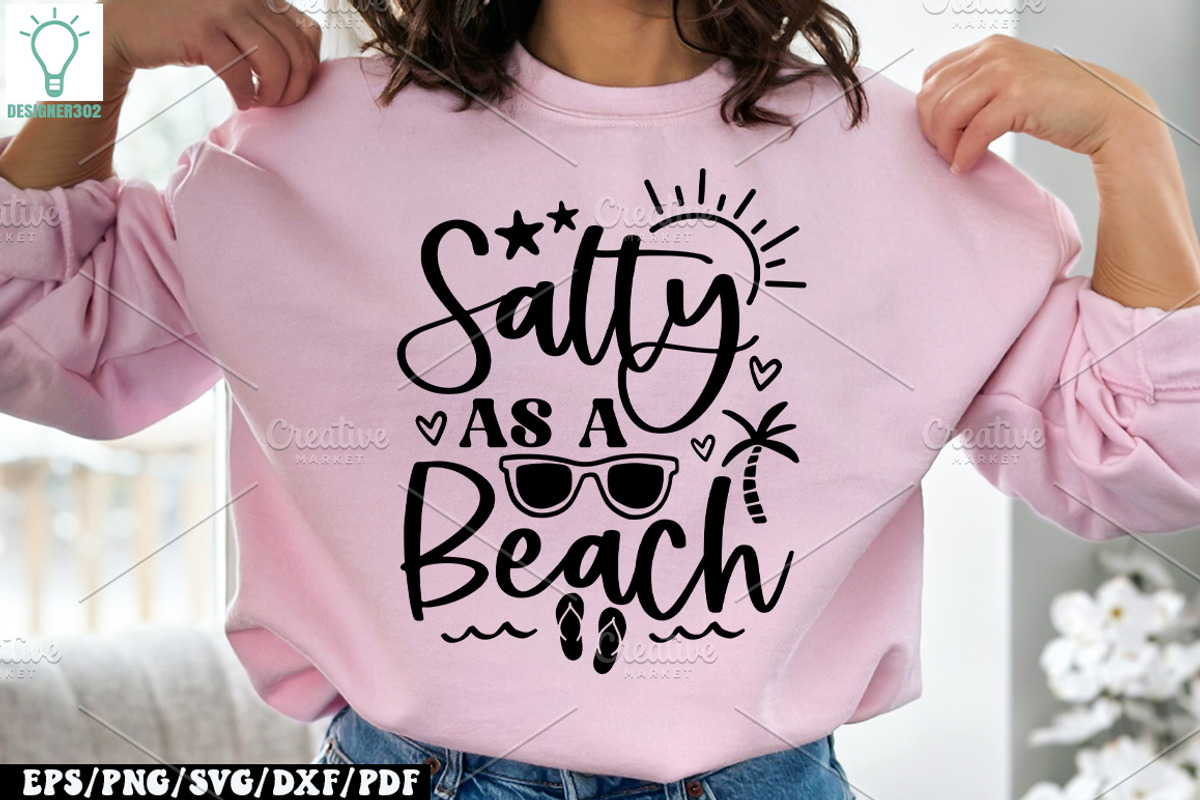 Summer SVG Bundle, Funny Beach Quote, a Graphic by Designer302 (Photo 17 of 22)