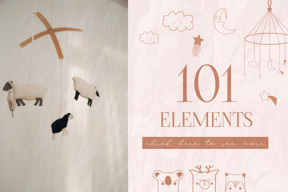 Little Dreamer Logo Pack, a Branding & Logo Template by Mio Buono (Photo 2 of 13)