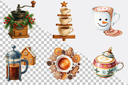 Watercolor Halloween Drink Clipart B, an Illustration by SVGArt (Thumbnail 6 of 8)