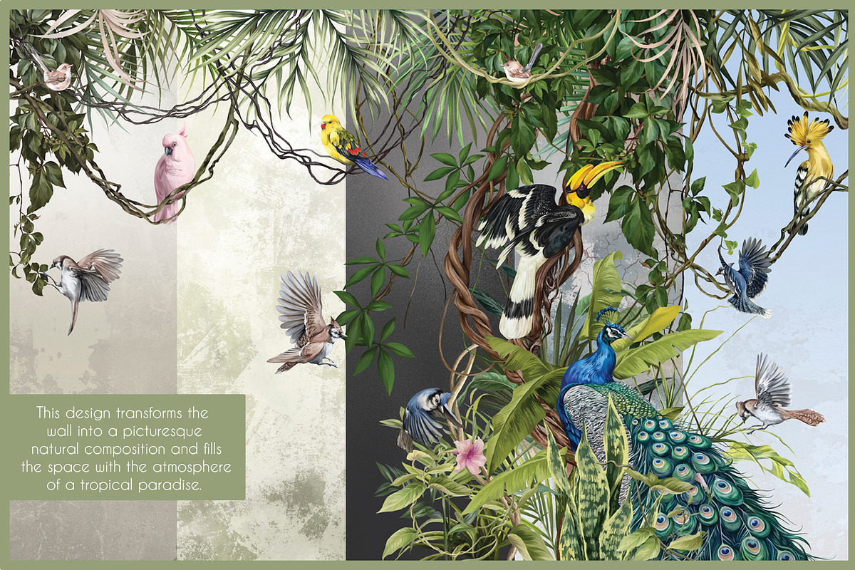 Bird Garden, a Wallpaper Graphic by art_gallery (Photo 4 of 12)