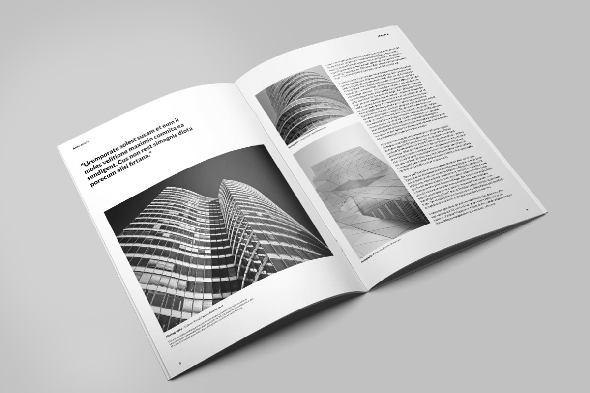 Architecture Magazine, a Magazine Template by Firtana (Photo 3 of 10)