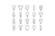 Light bulb collection of various, an Object Graphic by pikepicture (Thumbnail 1 of 3)