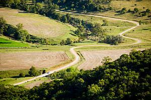Winding Counry Lane, a Nature Photo by THP Creative