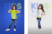 Mixed Kids T Shirt Mockups Vol2, a Shirt Mockup by Hi, Mock-Up! (Thumbnail 11 of 15)