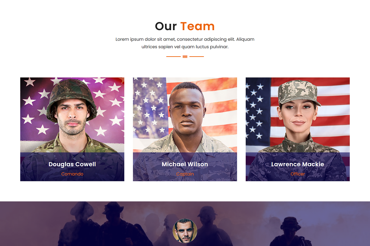 Fighter - Military Recruitment HTML, a HTML Template by Themeplaza (Photo 5 of 7)