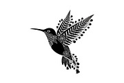 Decorative Floral Hummingbird Bundle, an Illustration by jahid234 (Thumbnail 24 of 31)