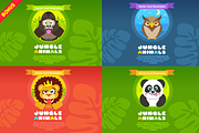 Jungle Animals Vector Illustration, an Animal Illustration by dimpo ⚡️ ART ® (Thumbnail 5 of 5)