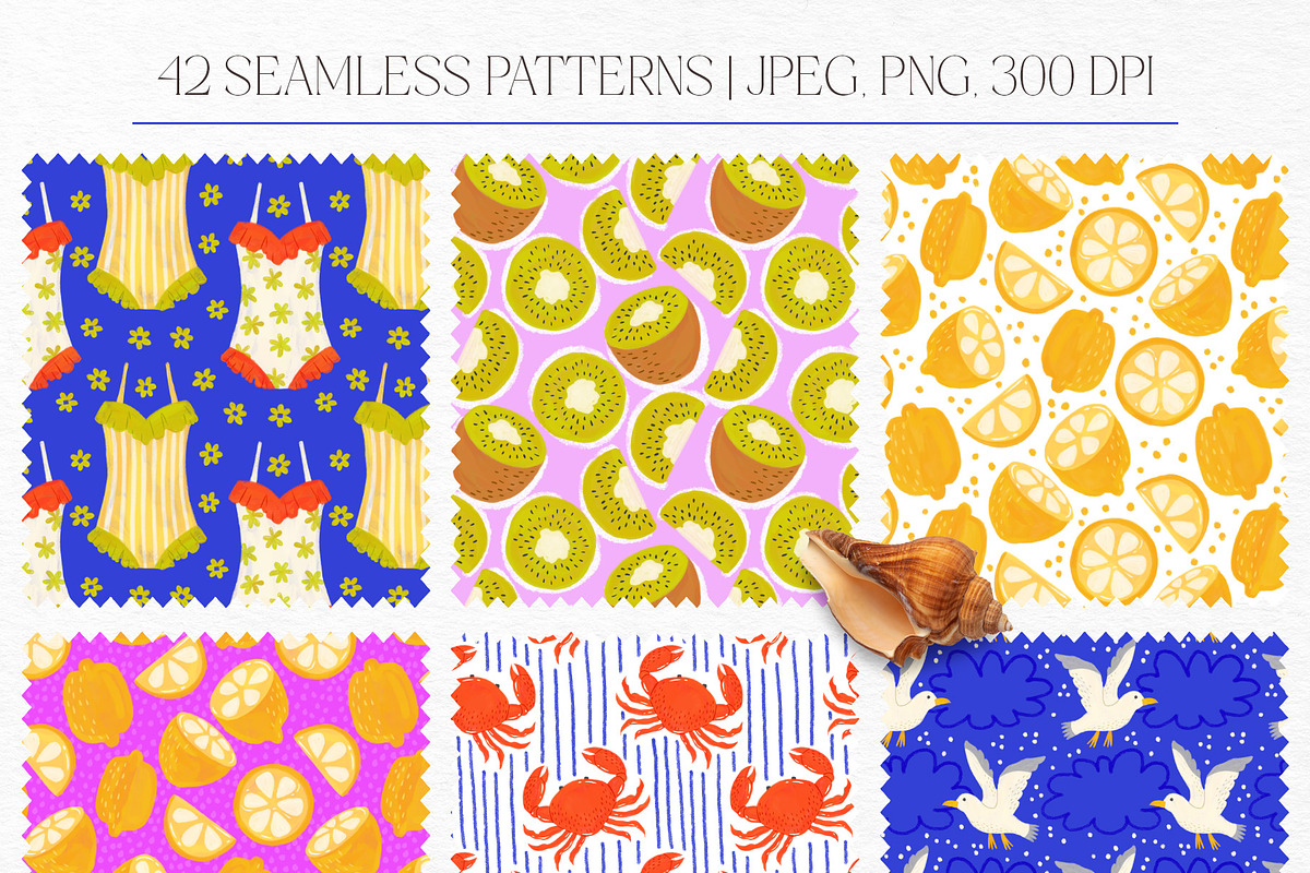 Summer Weekend Collection, a Seasonal Illustration by GVGraphics (Photo 5 of 18)