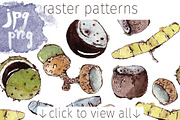 Seeds & Nuts Patterns, a Pattern Graphic by Mazheika Store (Thumbnail 5 of 8)