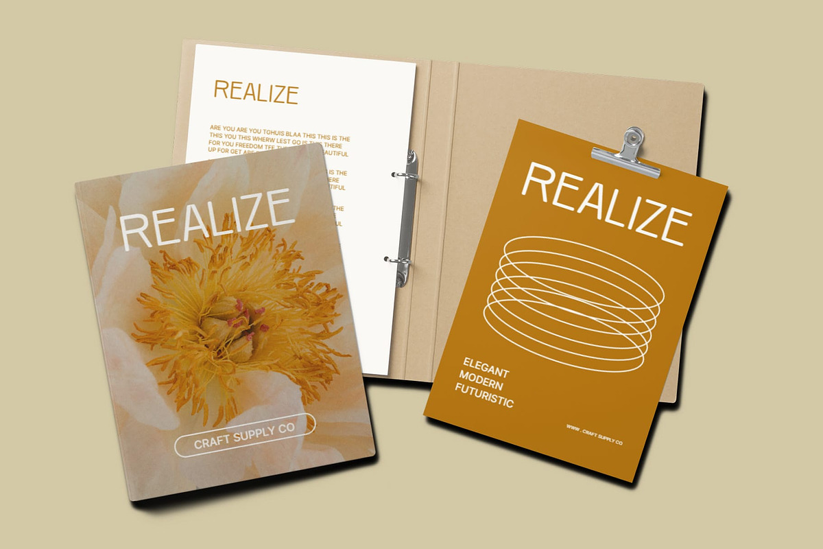 Ranberg Rounded, a Sans Serif Font by Craft Supply Co. (Photo 8 of 8)