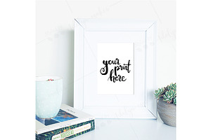 Styled frame mockup - coffee table 4