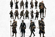 Brass Requiem Steampunk Characters, a Person Illustration by ThatsDesignArt (Thumbnail 5 of 12)