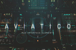 AVIATICO - HUD Futuristic UI element