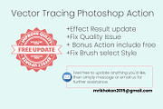 Vector Tracing Photoshop Action, an Action Add-On by MRI STUDIO (Thumbnail 3 of 21)