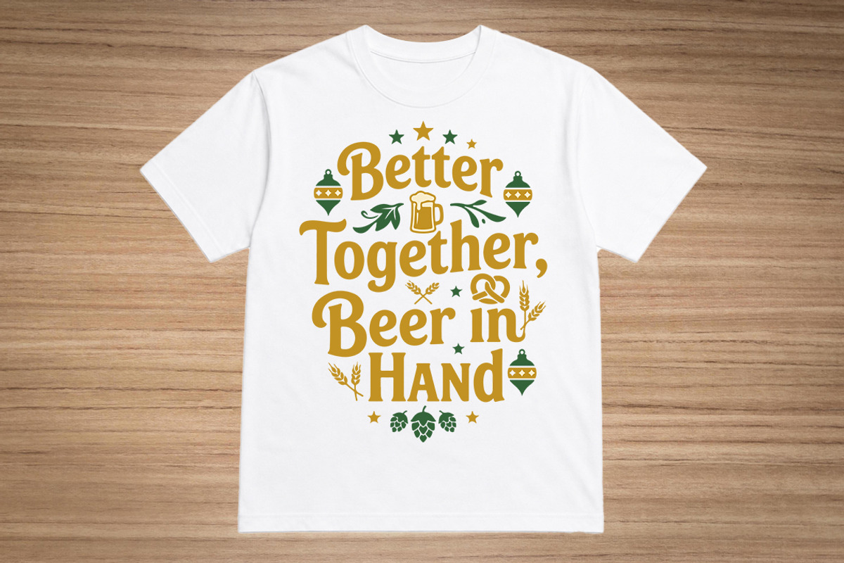 Oktoberfest Beer T-Shirt Design, an Object Graphic by hafijul (Photo 1 of 3)