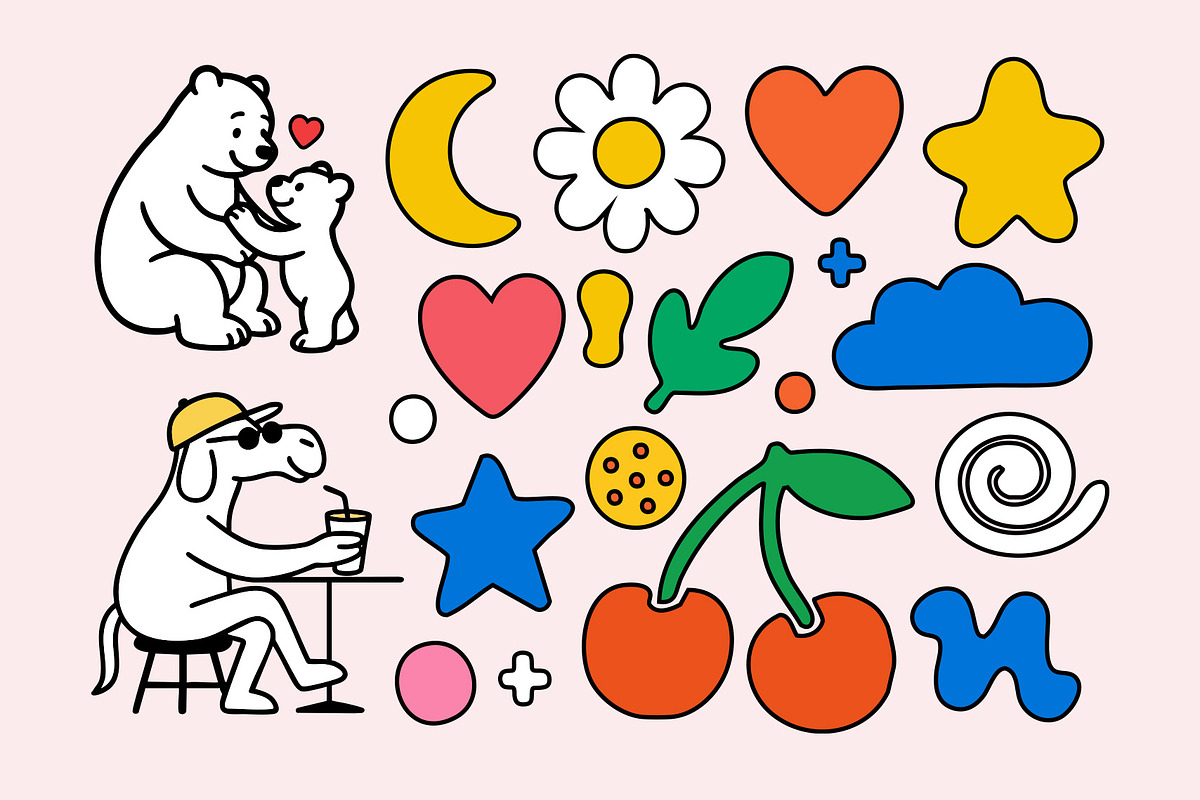 Camel Funky - Groovy Retro Font, a Handwritten Font by Jozoor (Photo 8 of 9)