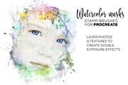 Procreate Watercolor Brush Stamps, a Brush Add-On by Studio Kitsch (Thumbnail 9 of 9)