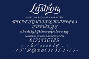 Lastron – Modern Elegant Script Font, a Font by MERCI STUDIO (Thumbnail 8 of 9)