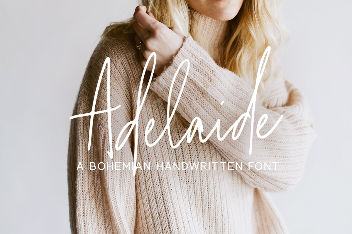 Adelaide | A Bohemian Script