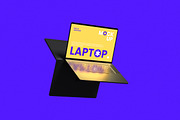 Laptop Mockup, a Mac Mockup by Rielismee (Thumbnail 4 of 5)