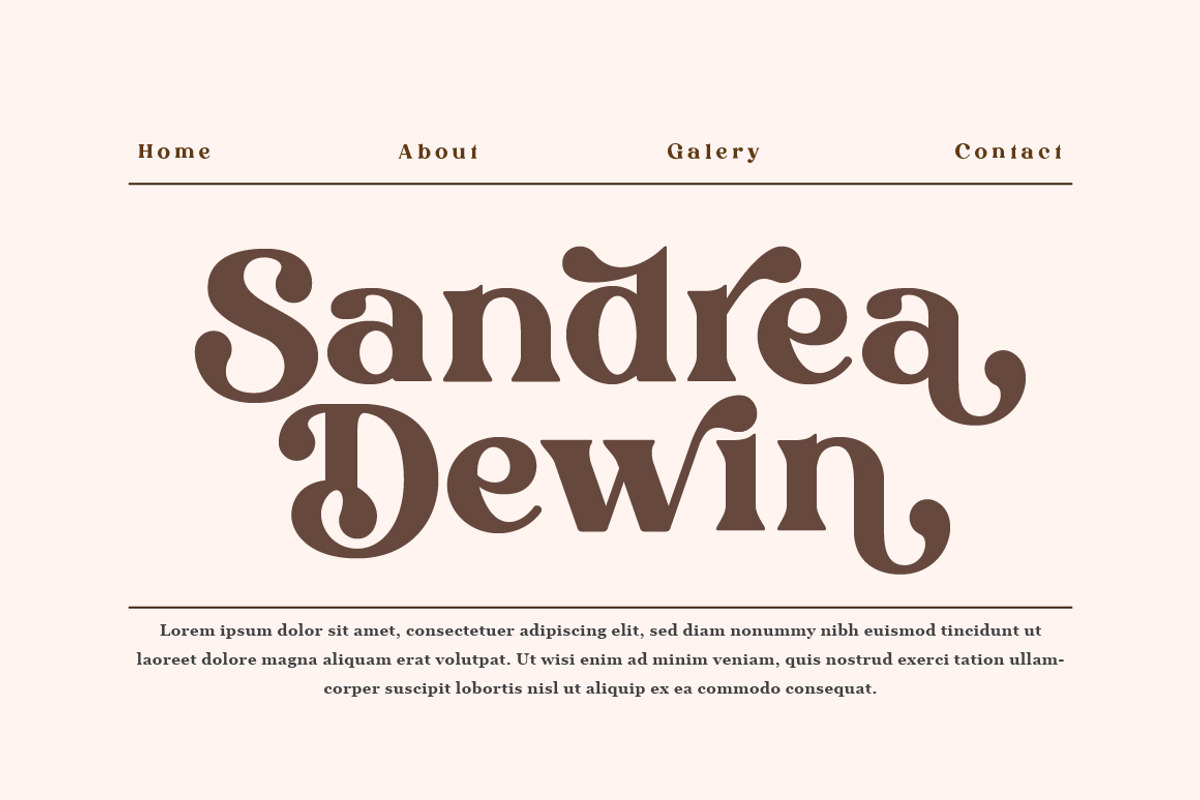 Drigha - Stylish Serif Font, a Serif Font by Typebae (Photo 5 of 11)