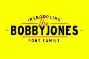 Bobby Jones Font Bundle, a Sans Serif Font by Tom Chalky (Thumbnail 2 of 5)