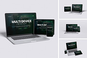 Multi Device Mockup, a Wearable Device Mockup by Pikachudesign (Thumbnail 1 of 5)