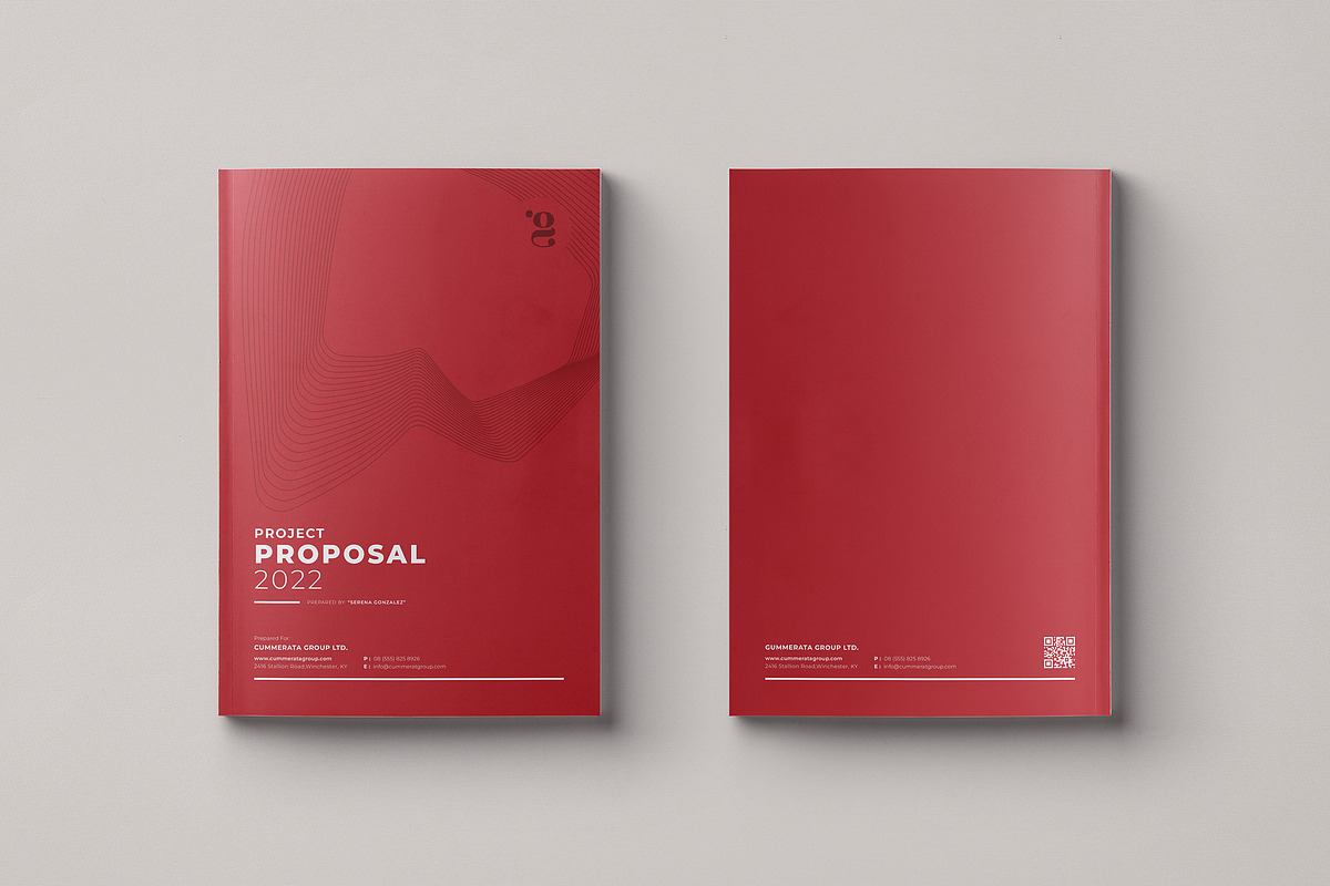 Business Proposal Template, a Brochure Template by Theme Weavers (Photo 6 of 6)
