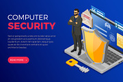 Cyber Security Isometric Concept, an Object Illustration by TAlex (Thumbnail 5 of 6)