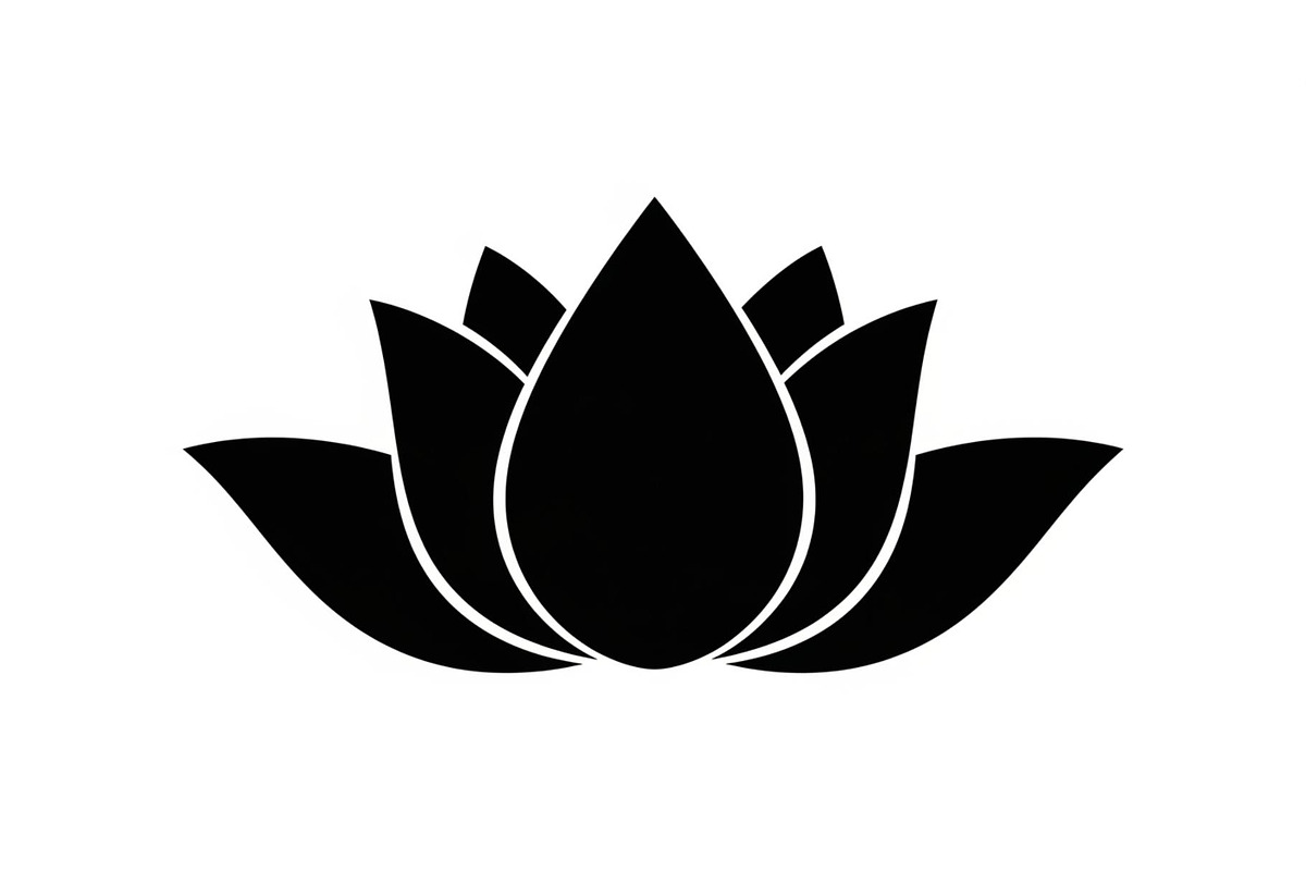 Lotus Flower Silhouette Vector Bundl, an Illustration by Creativeshirt (Photo 42 of 51)