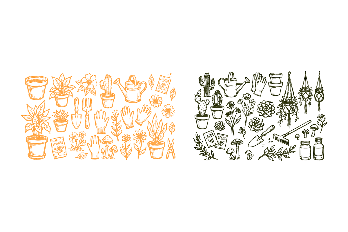 Hand Drawn Doodle Vector Bundle, a Decorative Illustration by MkStudio (Photo 2 of 3)