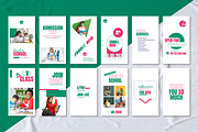 Back To School Story Template, a Social Media Template by MightyDesign (Thumbnail 1 of 7)