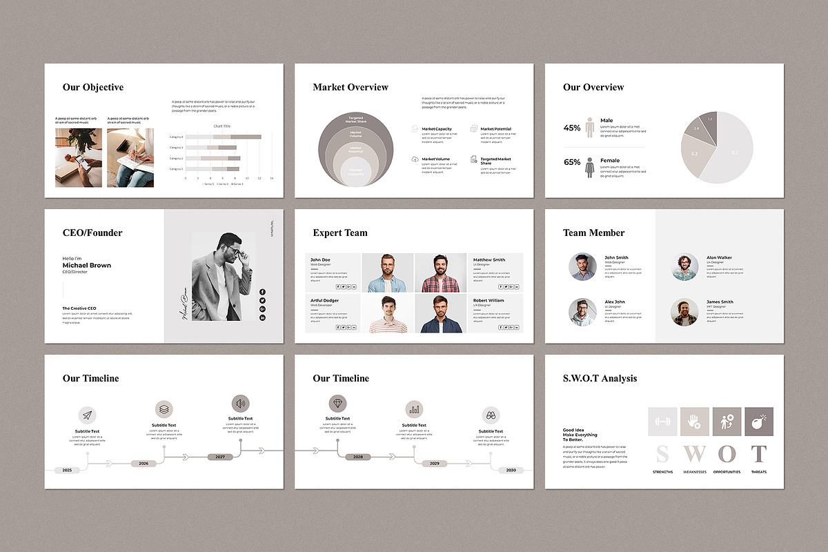 Business Plan PowerPoint Template, a Presentation Template by CreativeSlides (Photo 3 of 7)