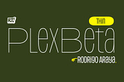 Plex Beta Thin, a Font by Rodrigo Typo (Thumbnail 1 of 5)