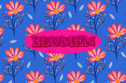 Funky Flower pattern