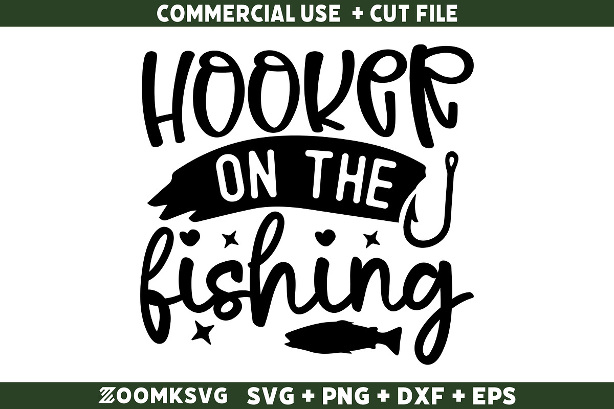 Fishing SVG Bundle 20 Designs, an Illustration by ZoomkSVG (Photo 14 of 41)
