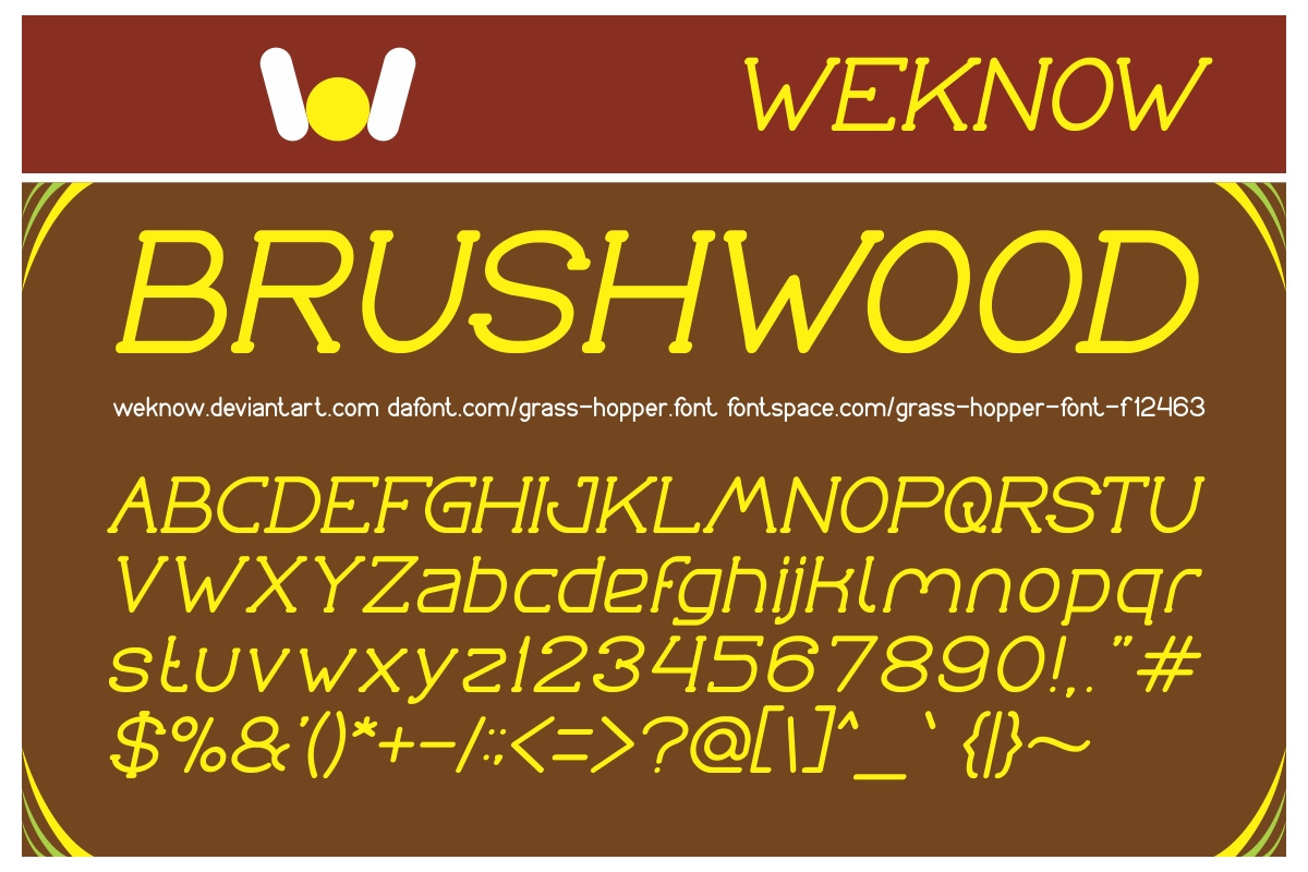 grasshopper font preview 2