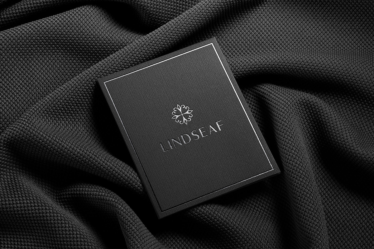 Logo Mockup Card on Fabric Textile, a Product Mockup by Asylab (Photo 3 of 5)