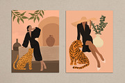 Hello Summer Abstract Posters, a Decorative Illustration by Miracles Everywhere (Thumbnail 2 of 9)
